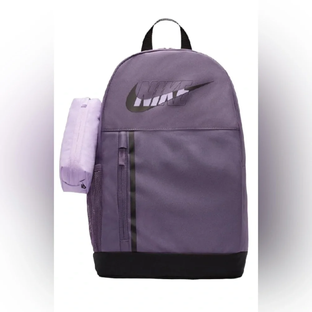 Nike ELEMENTAL BACKPACK Book Sack for Travel or School - PURPLE STORM NWT